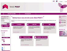 Tablet Screenshot of bee-post.com